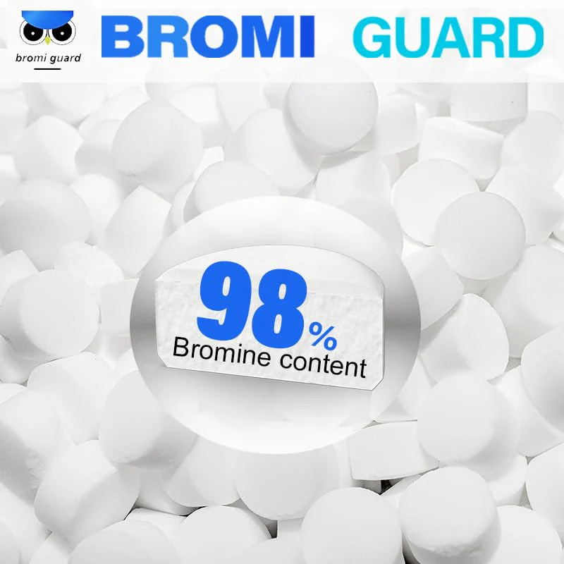 【1 Inch 5.5 Lbs】 Bromine Tablets for Spa Hot Tub Chemical Tabs Brominating Tablets Spa Hot Tub Chemical Sanitizer - Image 5