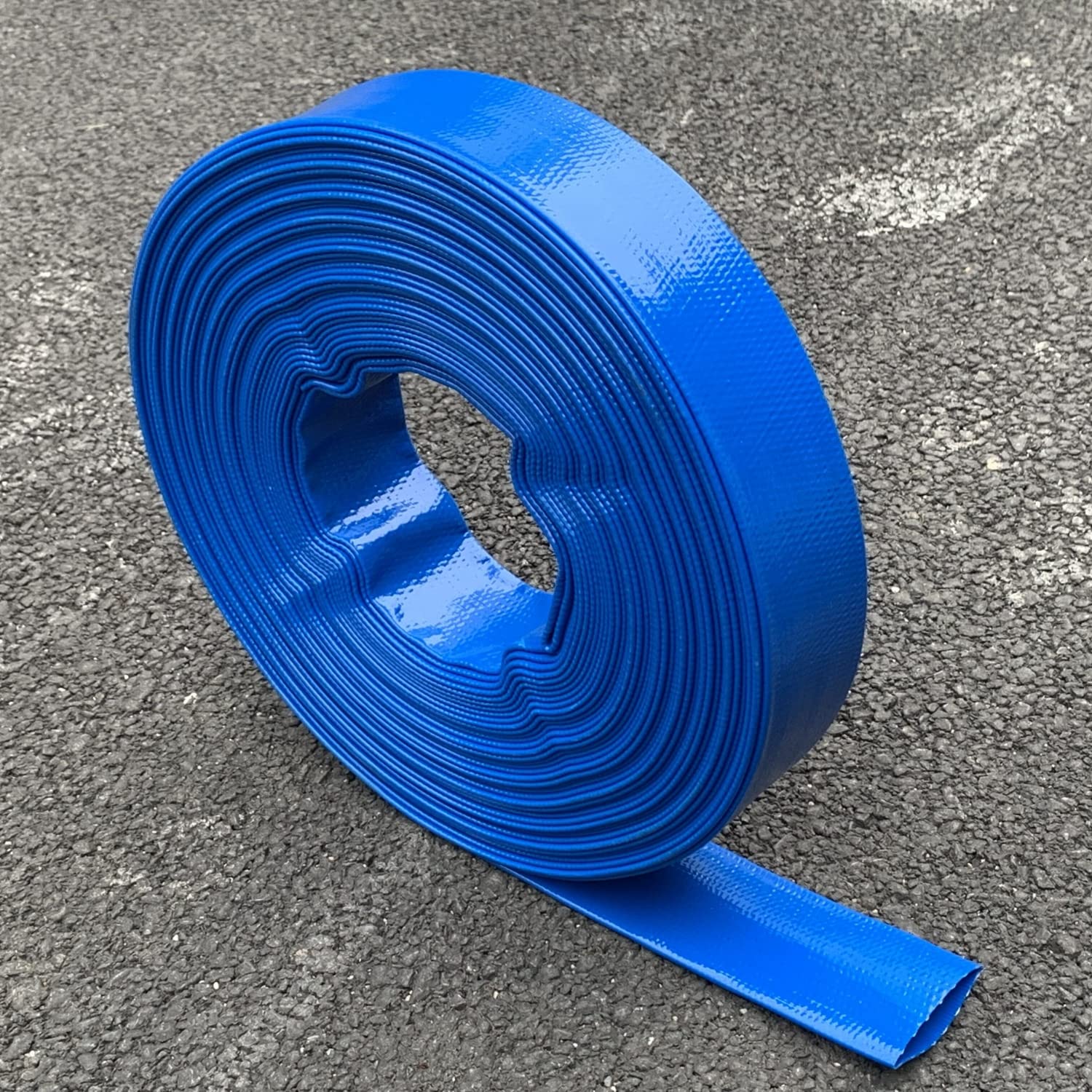 1 Inch Backwash Hose - 25Ft Heavy Duty Flat Discharge, Weather & Burst Resistant, Best Hose for Inground Pools & Pool Filter/Drain - Image 6