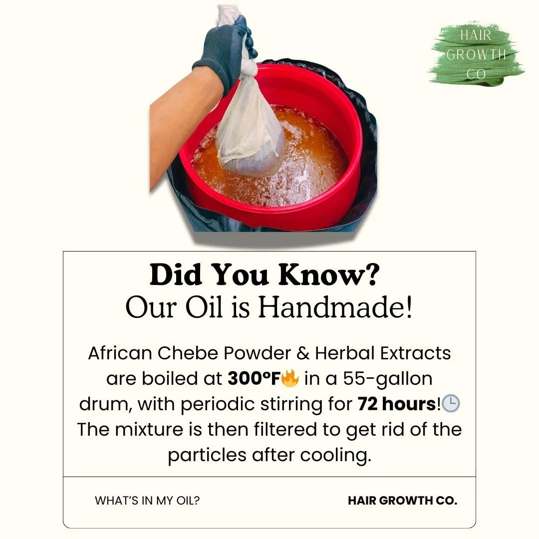 10 in 1 Hair Growth Oil (2 Oz) | Formulated With African Chebe Powder For Extreme Hair Growth, 2 Fl Oz (Pack of 1) - Image 8