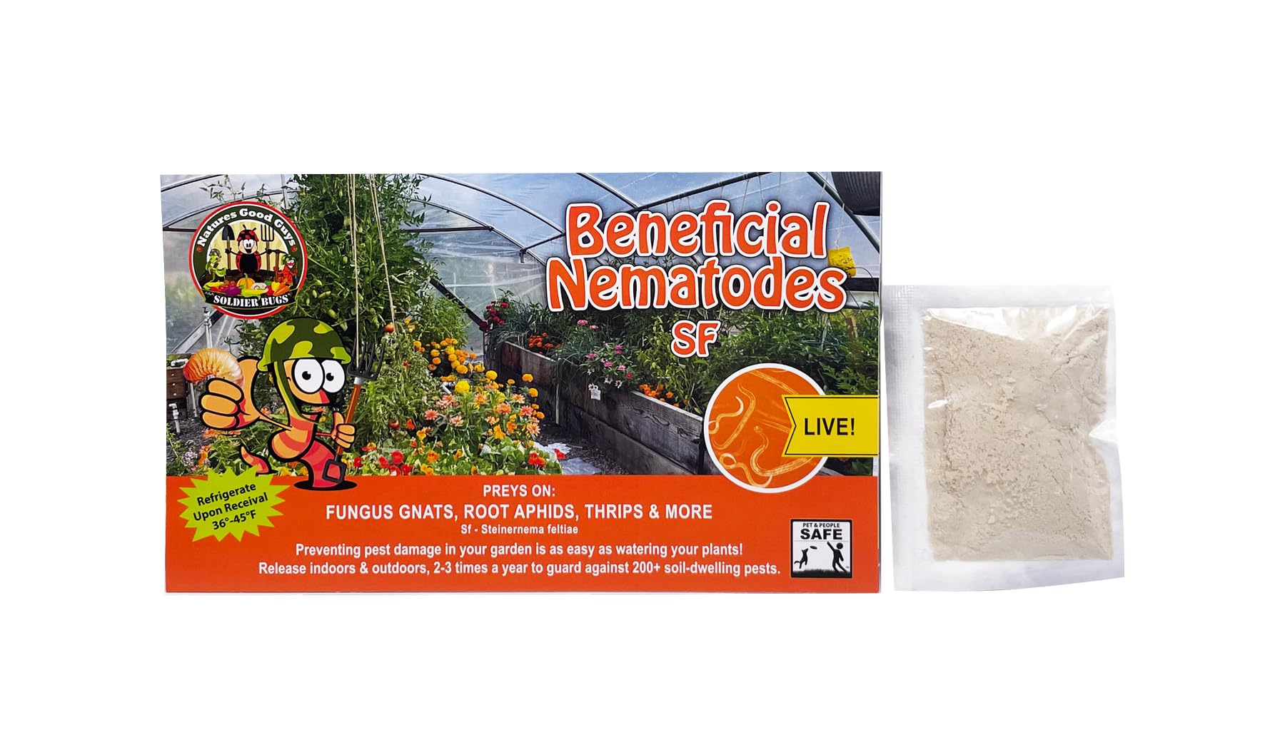 10 Million Live Beneficial Nematodes Sf - Fungus Gnat/Rootknot Gall Exterminator - Image 2