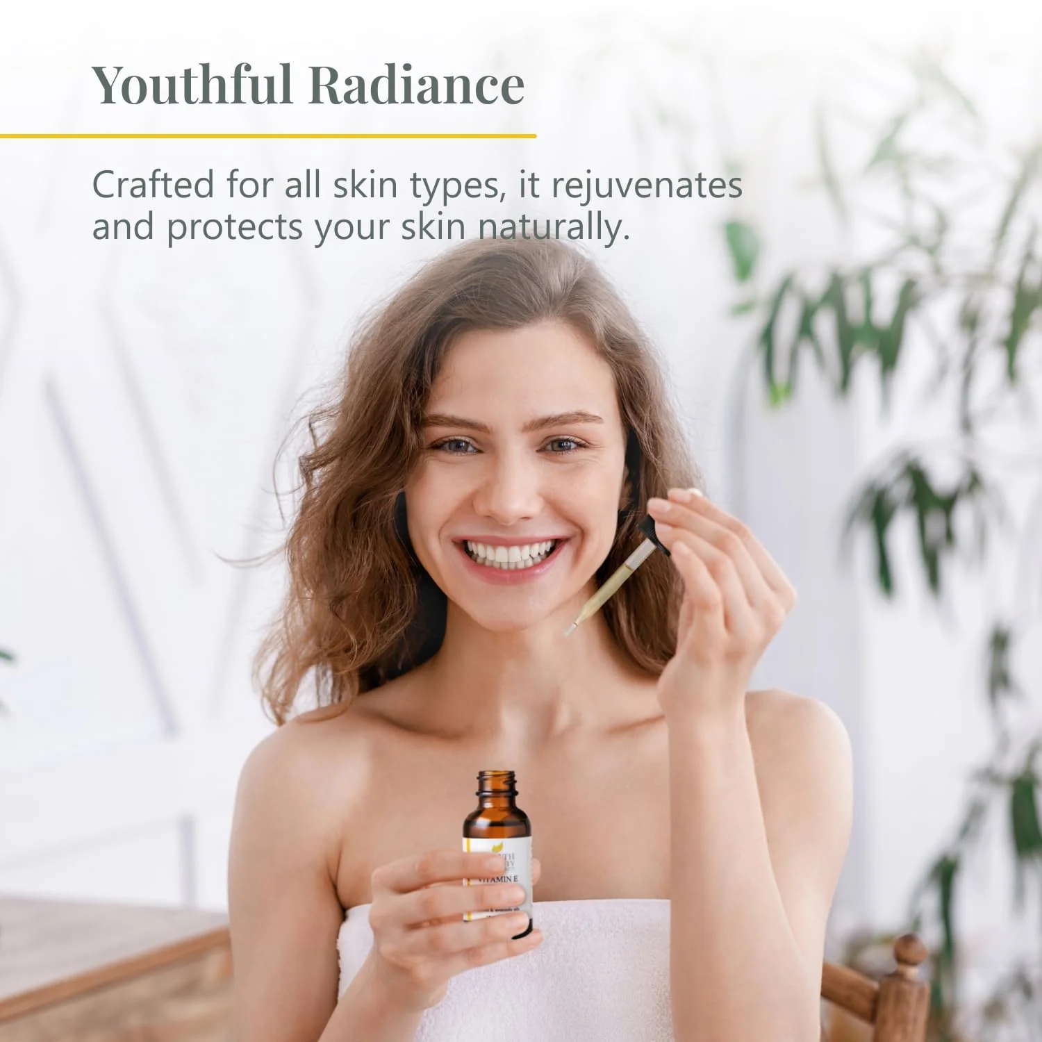 100% Natural & Organic Vitamin E Oil For Your Face & Skin, Unscented - 15,000/30,000 IU - Reduces Wrinkles & Lightens Dark Spots Which Leaves Your Skin More Youthful. Not-Too-Thick Oil, Infused With Jojoba & Avocado Oil, Makes Your Skin Soft & NON Sticky. - Image 5