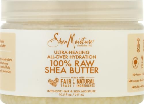 100% Raw Shea Butter Intensive Hair and Skin Moisture by Shea Moisture for Unisex - 10.5 oz Oil - Image 13
