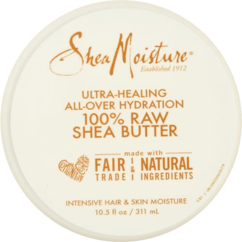 100% Raw Shea Butter Intensive Hair and Skin Moisture by Shea Moisture for Unisex - 10.5 oz Oil - Image 2