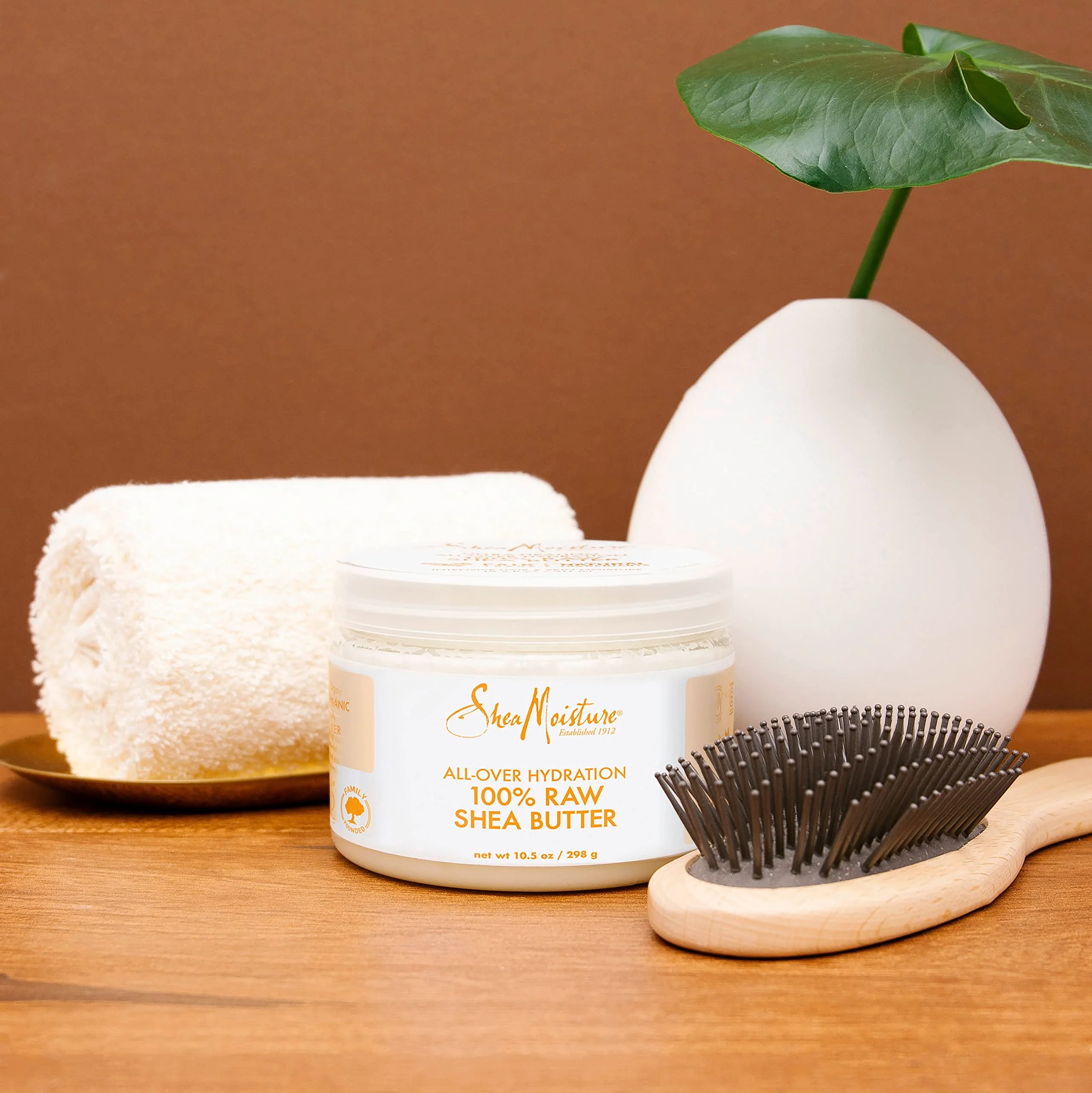 100% Raw Shea Butter Intensive Hair and Skin Moisture by Shea Moisture for Unisex - 10.5 oz Oil - Image 7