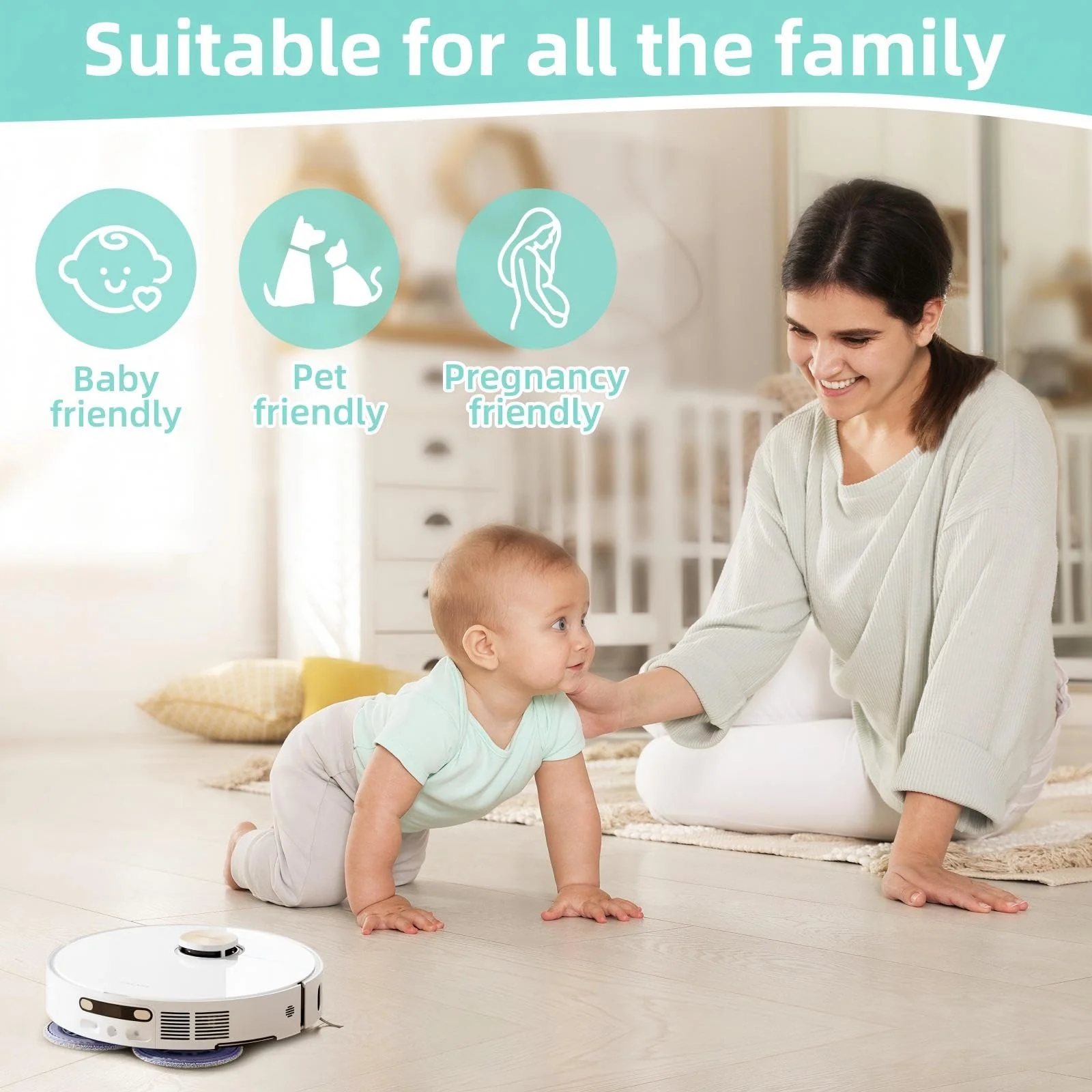 1000 ml Floor Cleaning Solution for Dreame L10 Ultra / L20 Ultra / L30 Ultra / L40 Ultra / L50 Ultra / X50 Ultra / X40 Ultra /X40 Master /X30 Ultra Series Vacuum Robot, Vacuum Cleaner Detergent Refill - Image 3