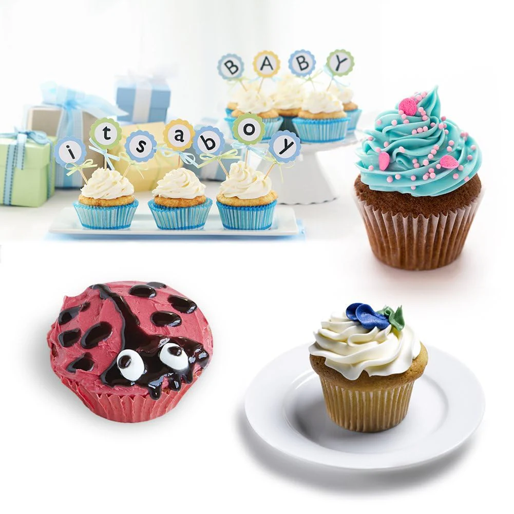 12 Cups Silicone Muffin Pan - Regular Size Cupcake Pan Muffin Tin for Baking Nonstick Food Grade - Image 3
