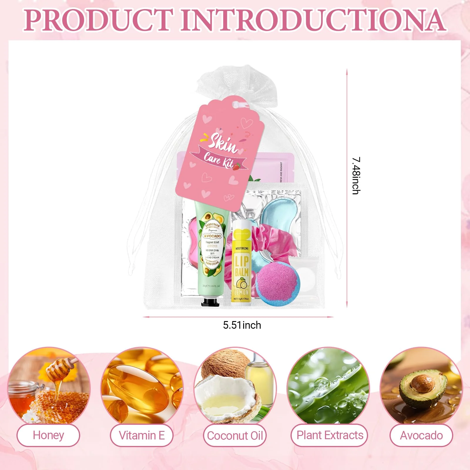 120 PCS Spa Party Supplies for Girls, Spa Party Favors Include Face Masks Skincare, Hand Cream, Lip Balm, Under Eye Patches, Lip Mask, Foot Bath Bombs, Bulk Birthday Sleepover Party Supplies for Women - Image 3