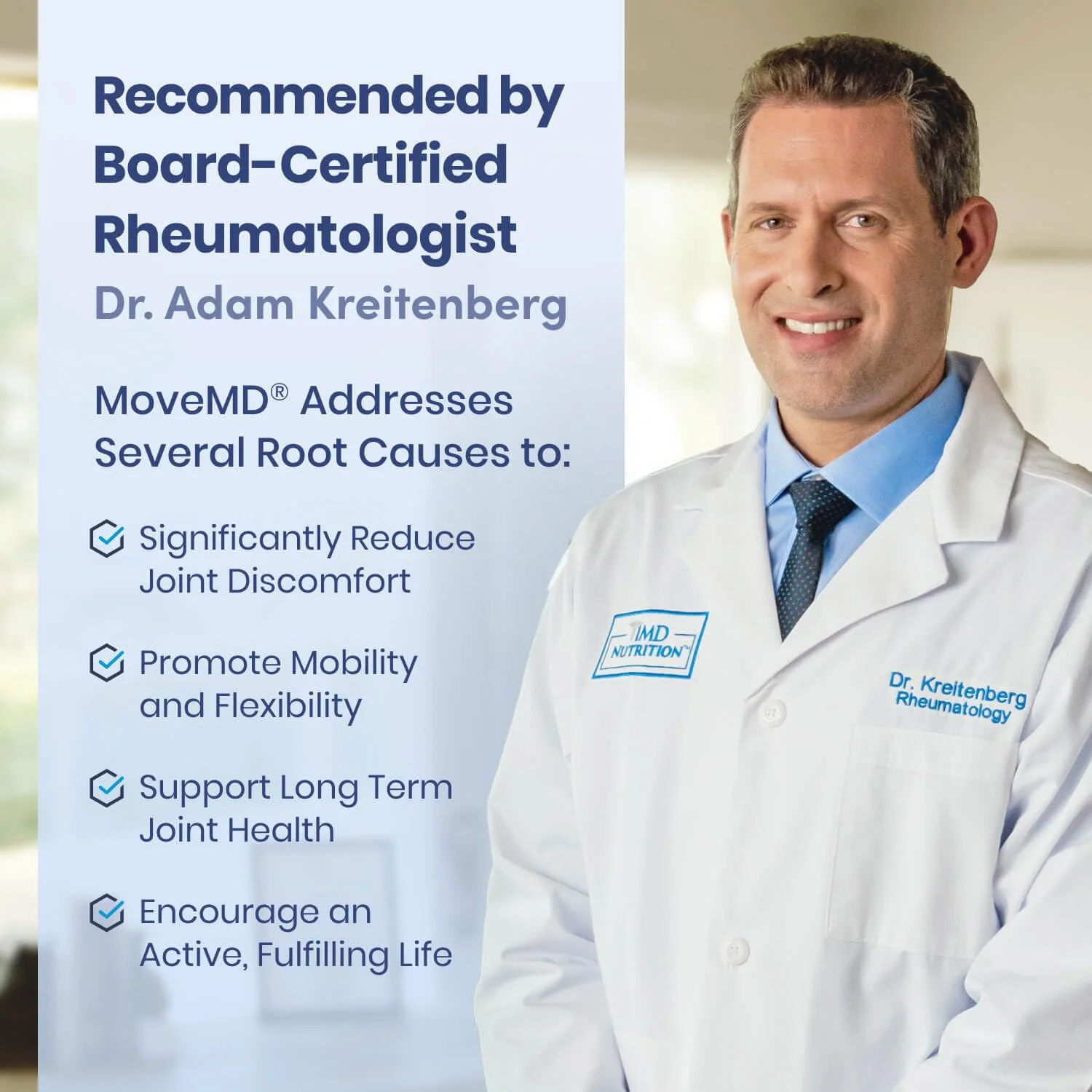 1MD Nutrition MoveMD - Health Supplement for Joint Discomfort & Support - Our Collagen Pills are Skillfully Formulated for Women & Men w/Hyaluronic Acid & Astaxanthin - Image 9