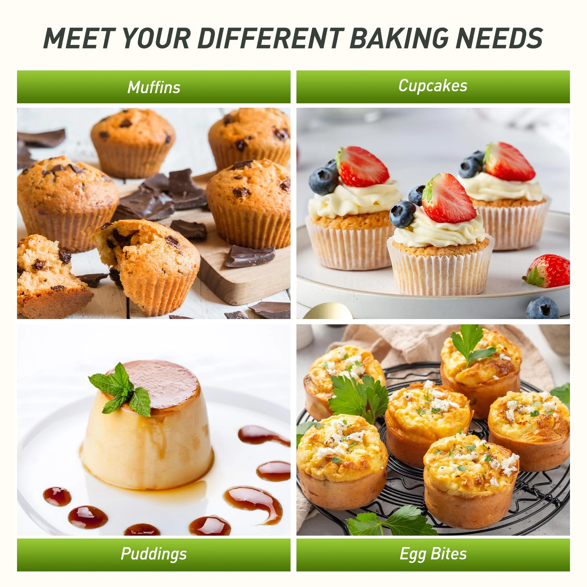 2 Pack 6 Cups Silicone Jumbo Muffin Pan with Metal Reinforced Frame Silicone Molds Mother Day Best Mama Mommy Bonus Mom Ever Mother In Law Gifts Step Mom Stepmom Grandma Gigi Granny Nana Present - Image 3