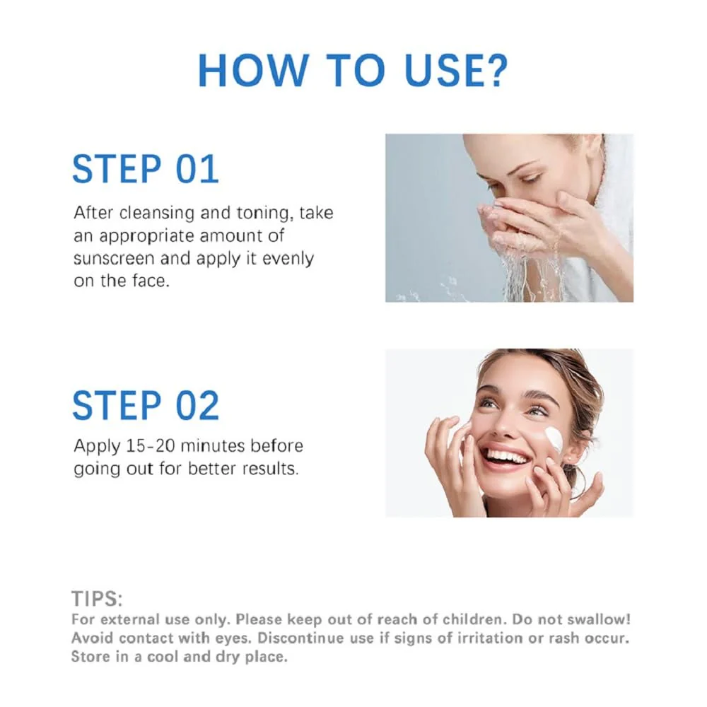2 Pcs Centella Sunscreen,Lightweight HydratingSPF50 Centella Sunscreen for All Skin Type and UV Defense. - Image 5