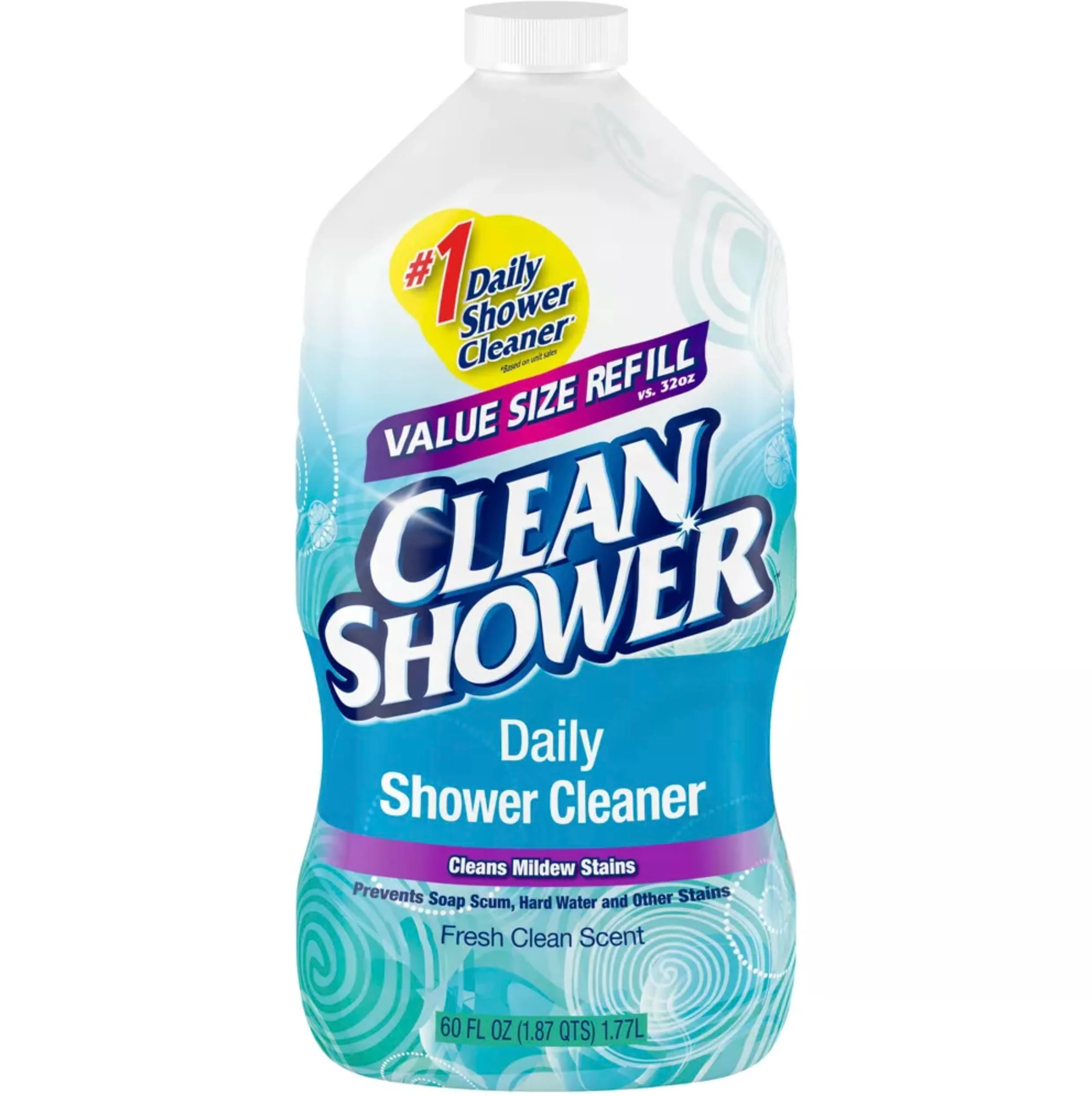 2 Set / Clean+Shower++No+Scent+Basin+Tub+and+Tile+Cleaner++60+oz.+Liquid - Image 7