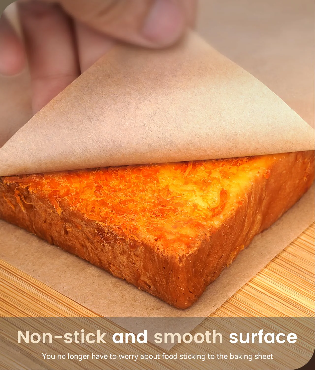 200 Pcs Parchment Paper Sheets, 9x13 In Non-Stick Precut Baking Parchment for Baking, Grilling, Air Fryer, Steaming, and More (Unbleached) - Quarter Sheet Size, Perfect for Bread, Cakes, Cookies - Image 5