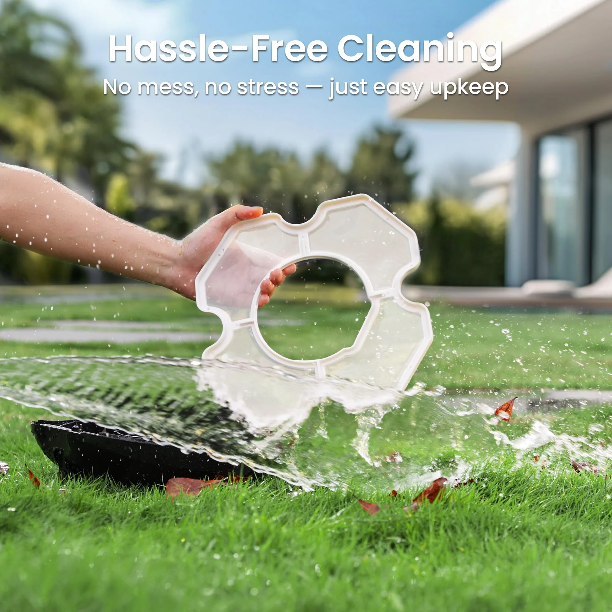 (2026 Upgrade) AIPER Seagull SE Cordless Robotic Pool Cleaner, Above Ground Pool Vacuum with LED Indicator, Lasts 100 Mins, Self-Parking, Ideal for Flat Pools up to 860 sq.ft - Image 3