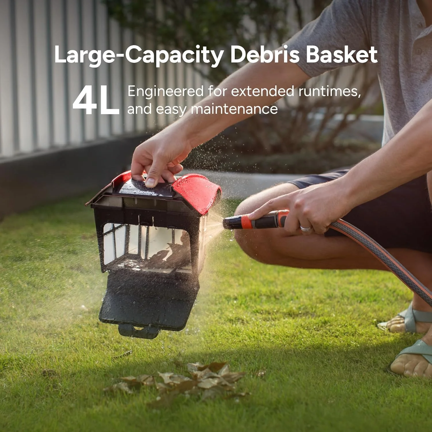 (2026 Upgrade) iGarden Pool Cleaner K Pro, 10H Runtime, Cordless Robotic Pool Vacuum for Inground Pools, 200% Turbo Suction, Smart Navigation, Touchscreen & APP, 4L Large Basket, Auto-Parking - Image 2