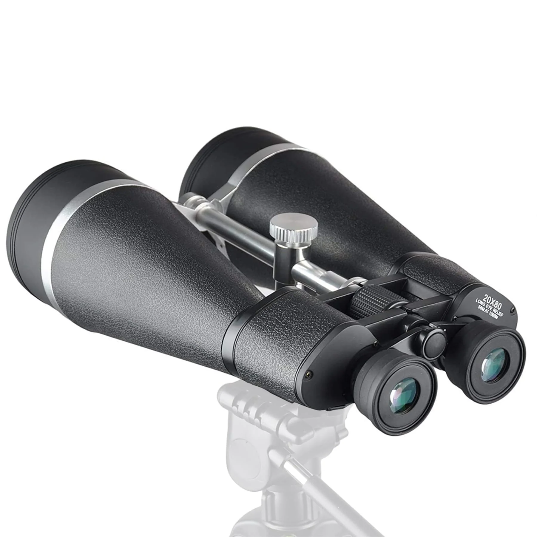 20x80 Astronomy Binocular for Adults High Powered, Giant Binocular with Braced-in Tripod Adapter,Carrying Case,Protective Shield,and Digiscoping Phone Adapter-Binoculars for Bird Watching Shooting - Image 5