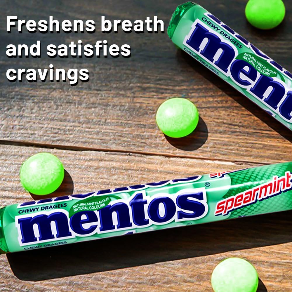 21 Packs Mentos Mix Flavor Chewy Dragees Refreshing Soft Candies Sold By VR Angel - Image 4