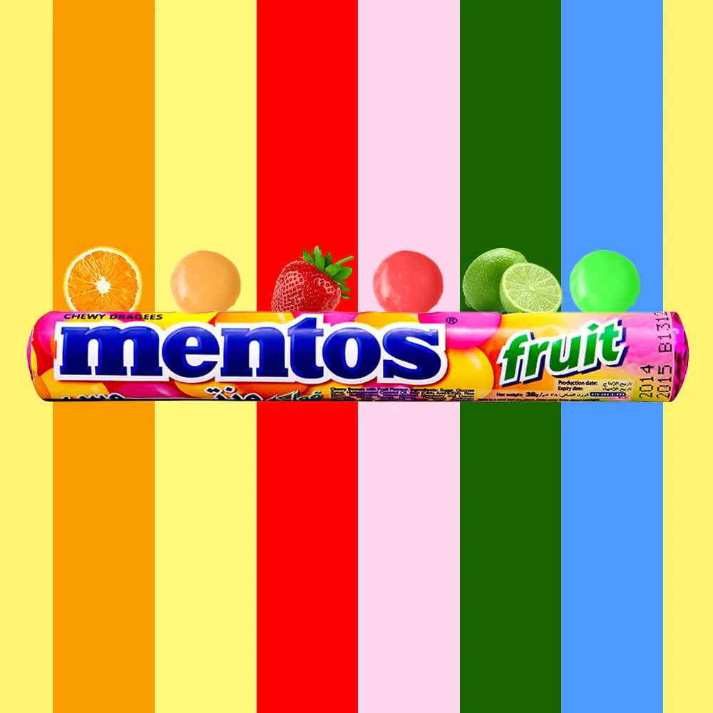 21 Packs Mentos Mix Flavor Chewy Dragees Refreshing Soft Candies Sold By VR Angel - Image 6