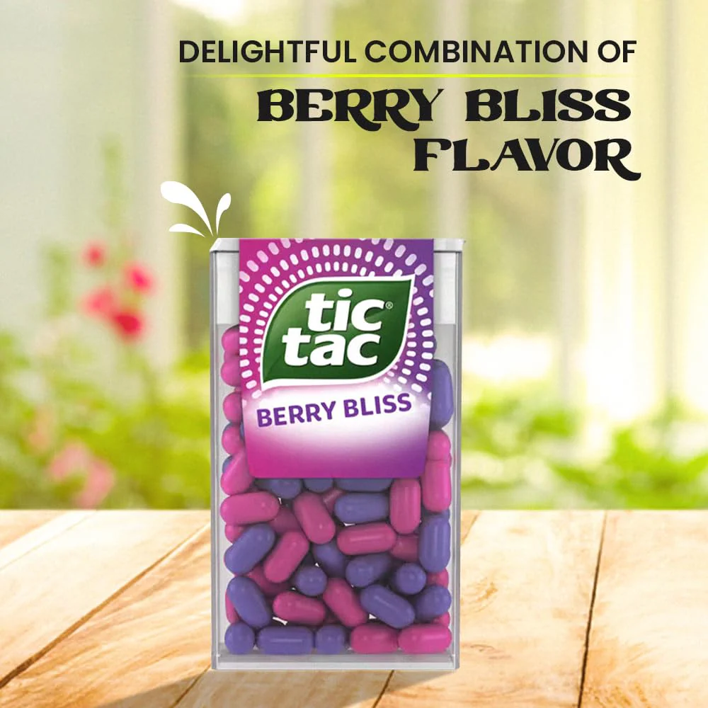 24 Berry Bliss Tic Tac Mint sweets For Little Moments of Refreshment - Sold By VR Angel - Image 7