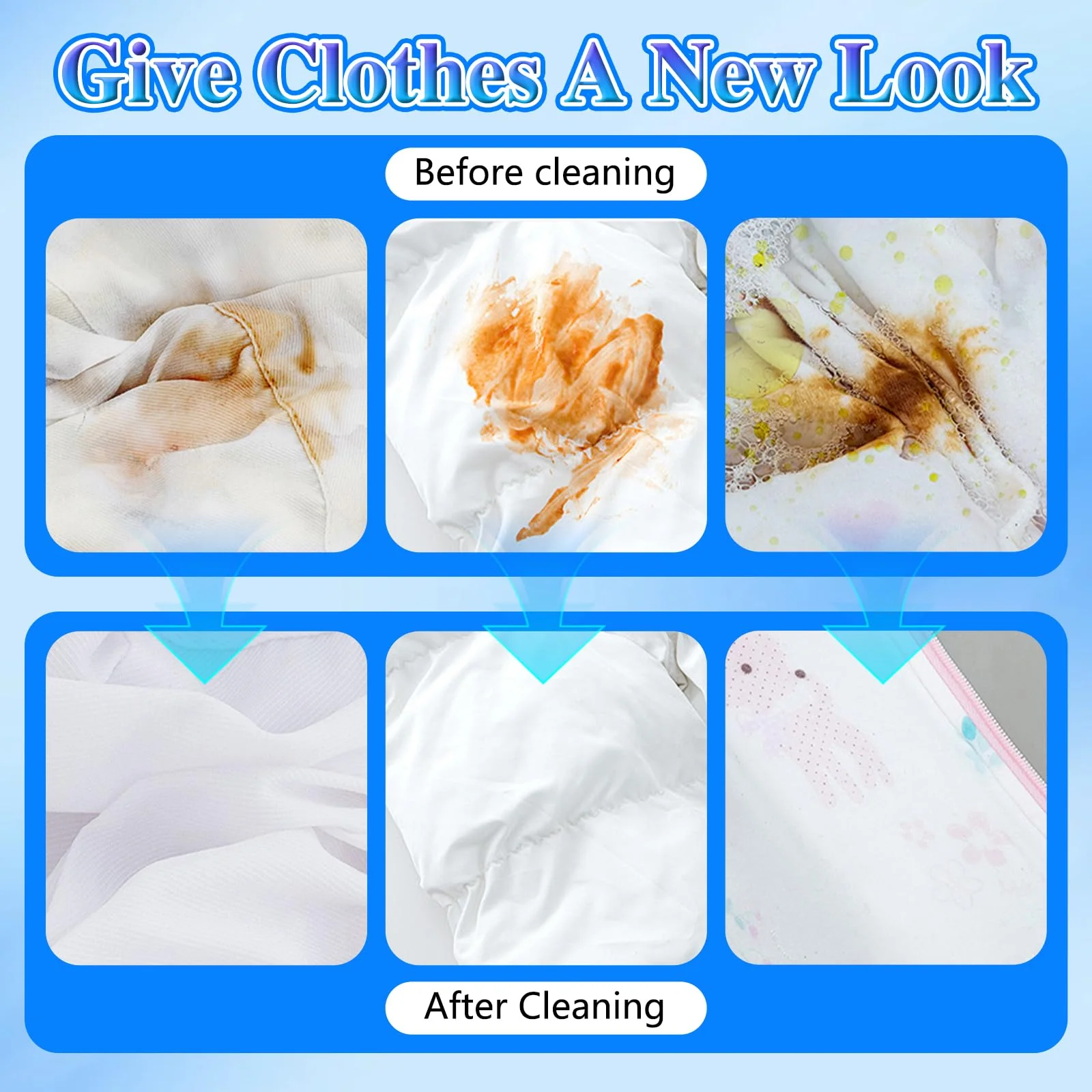2PCS Clothing Emulsifier Stain,Fly Clothing Emulsifier,Powerful Clothes Dry Clean Spray,No Damage Fabric Spot - Image 2