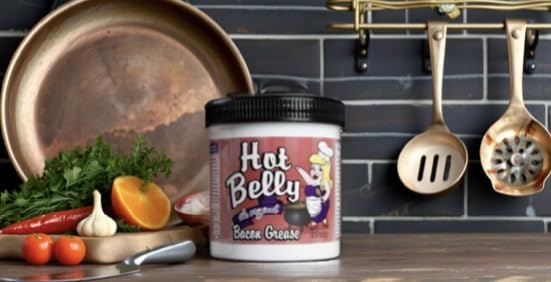 3 PACK HOT BELLY REAL BACON GREASE SHELF STABLE - Image 5