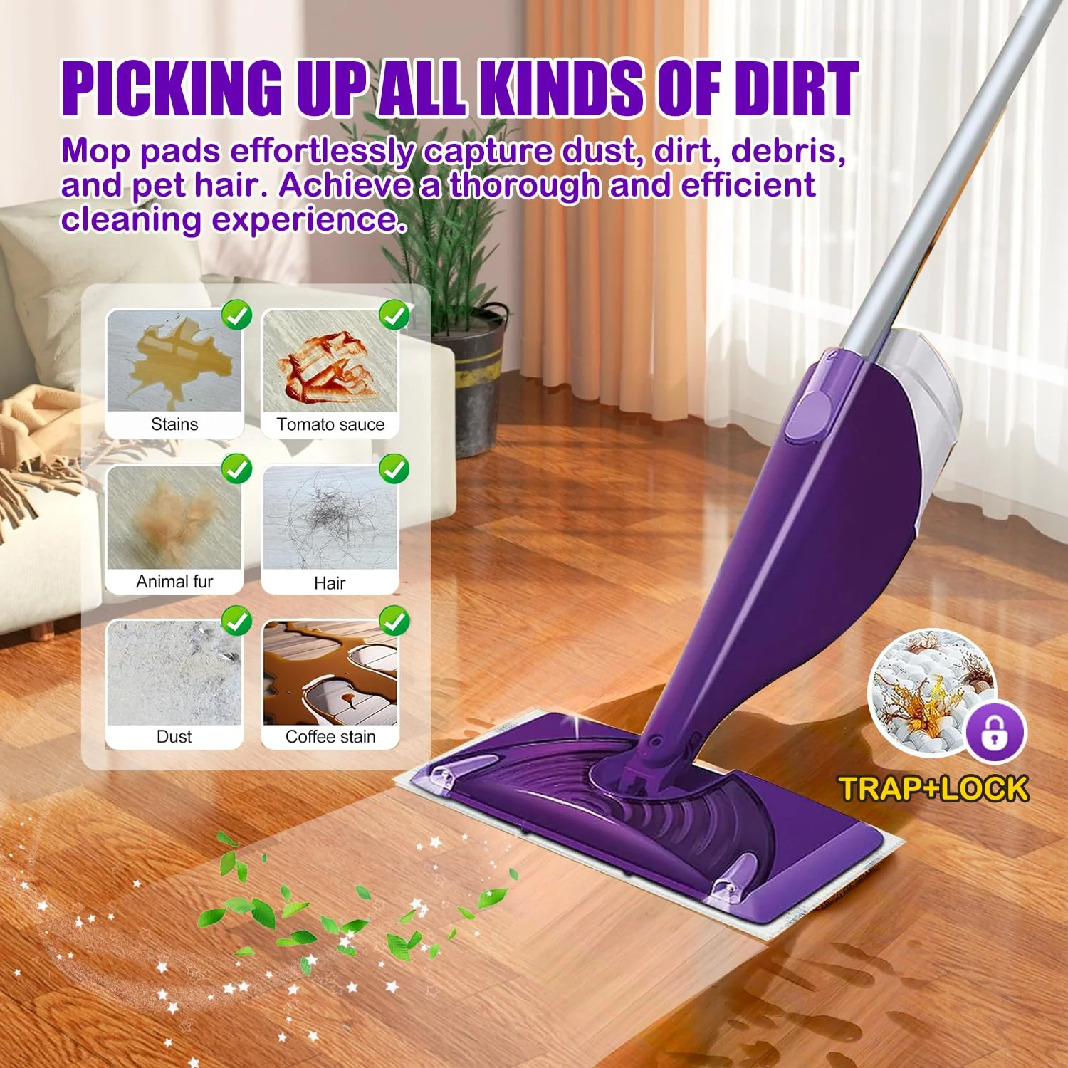 30 Pack Disposable Wet Jet Mop Pads Refill for Swiffer Wet Jet Pads Refill,Wet Jet Mopping Pads for All Purpose Multi Surface Hardwood Floor Cleaning, 4 Layers Thickened and Super Absorbent. - Image 4
