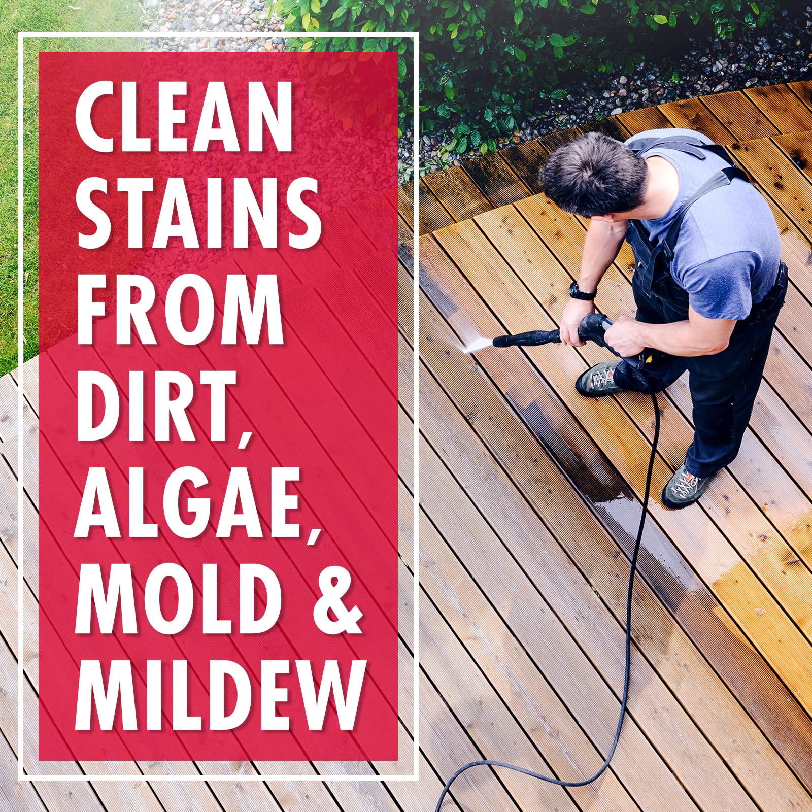 30 SECONDS Outdoor Mold & Mildew Stain Remover Spray | Ready To Use | 32 fl. oz. | 2 Pack - Image 5