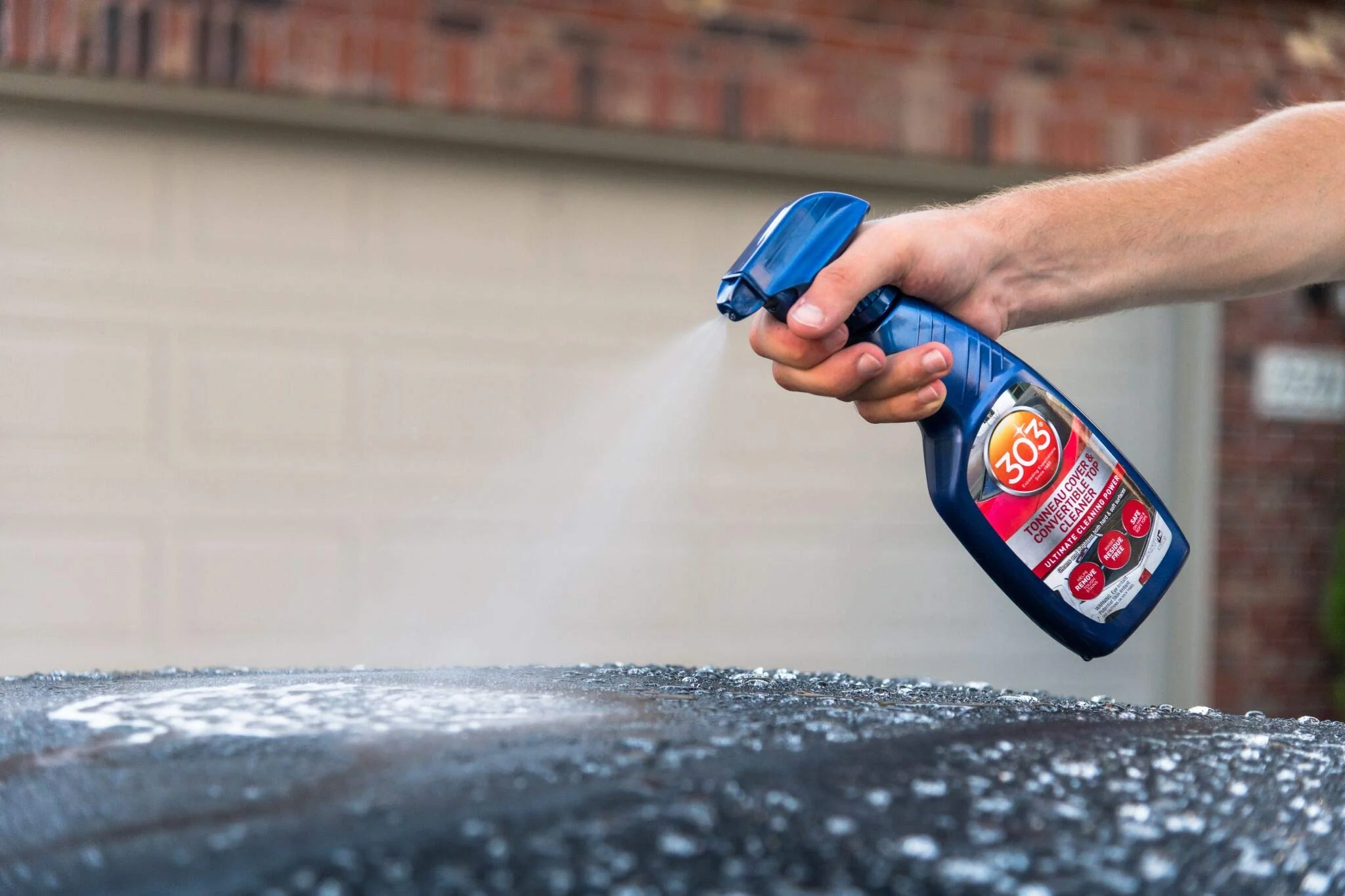 303 Products (30520) Convertible Top Cleaning and Care Kit with Cleaner and Fabric Guard Helps Maintain Water Repellency, Protects Fabric Convertible Tops and Tonneau Covers, 32 fl oz - Image 9