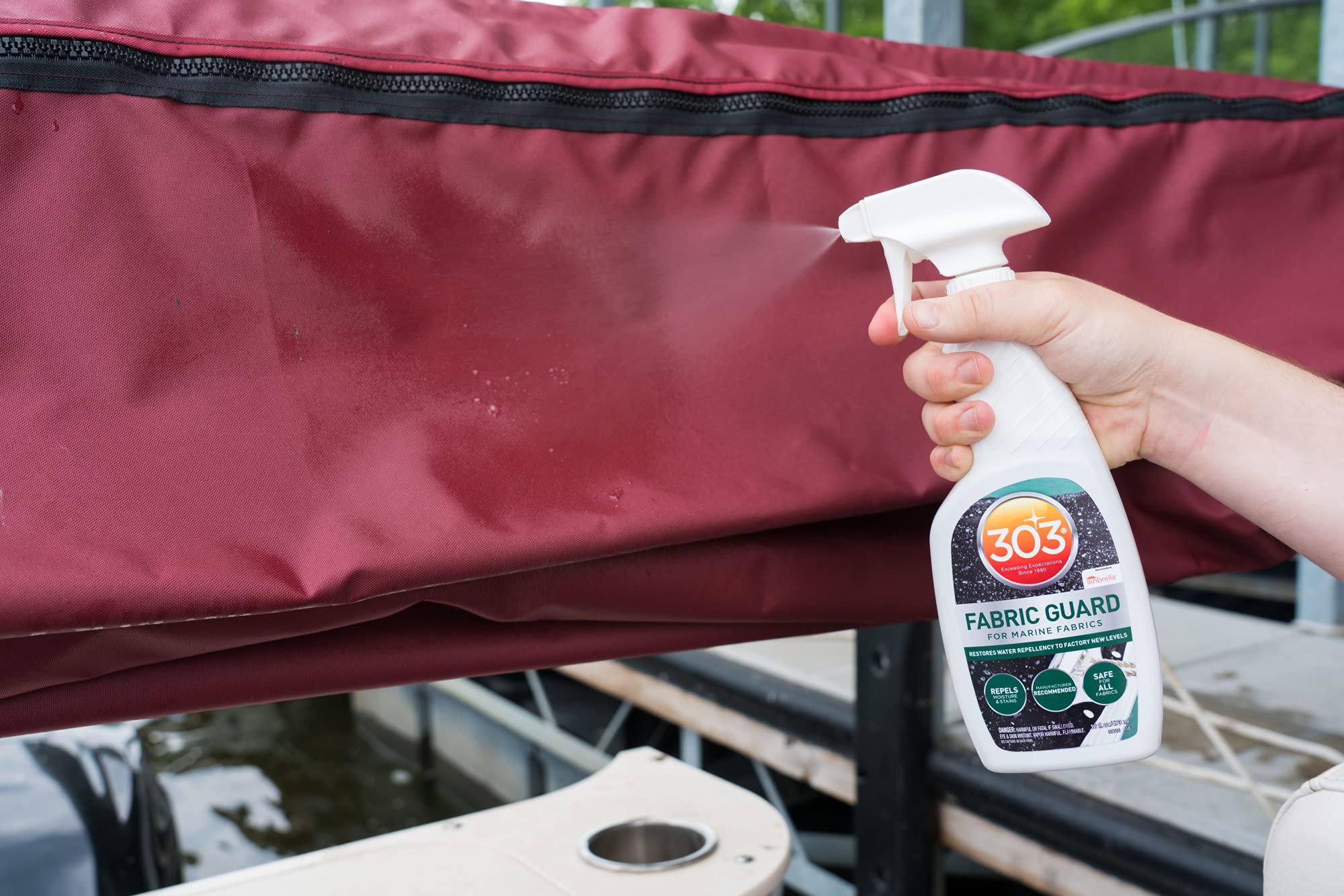 303 Products 30616CSR Products Inc Fabric Guard 16 Oz. Sprayer , White - Image 10