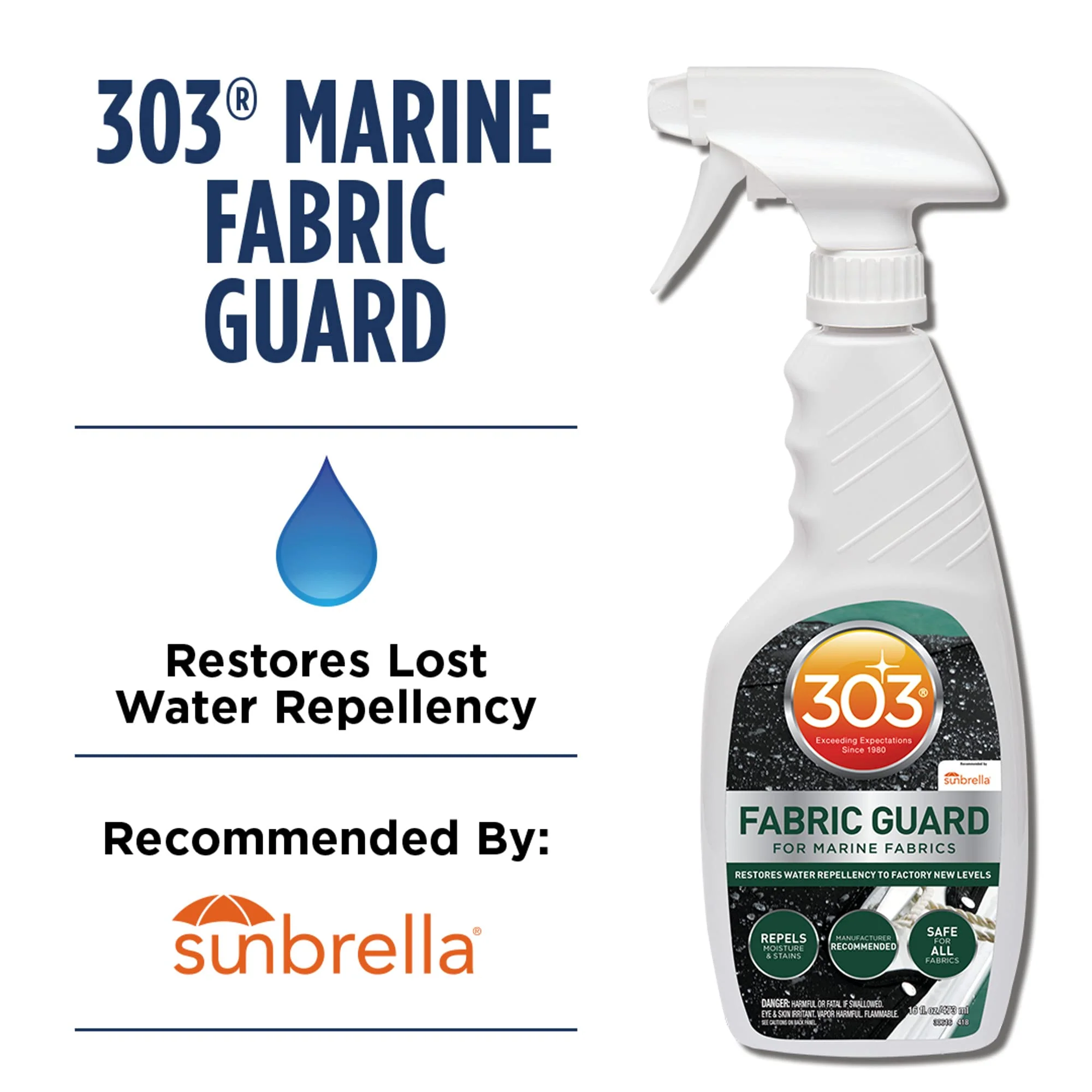 303 Products 30616CSR Products Inc Fabric Guard 16 Oz. Sprayer , White - Image 14