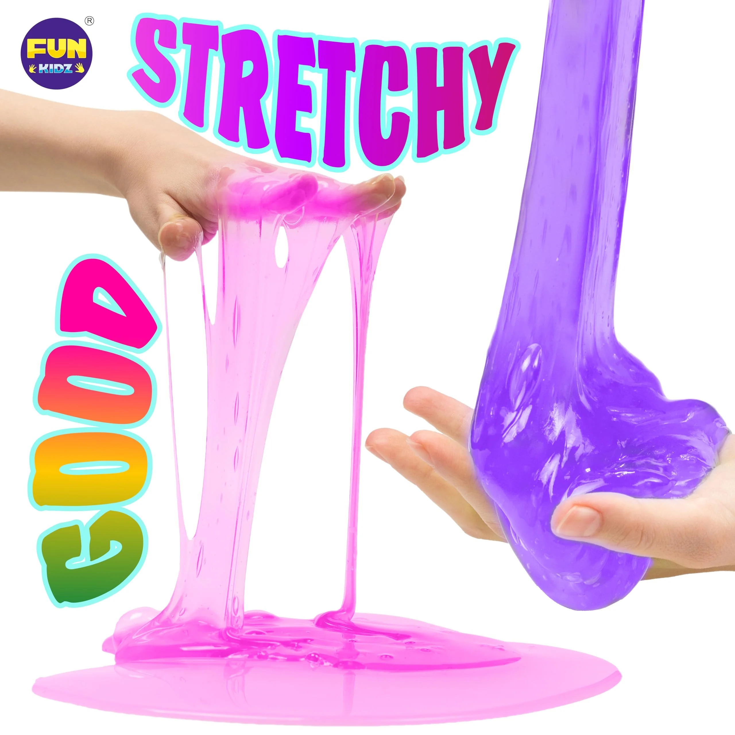 33 Cups Jumbo Slime Kit for Kids, FunKidz Premade Ultimate Slime Pack to DIY Soft, Cloud, Clear, Butter, Glitter, Glow in Dark Slime Making Kit Party Favors Gift Toys for Girls and Boys - Image 6