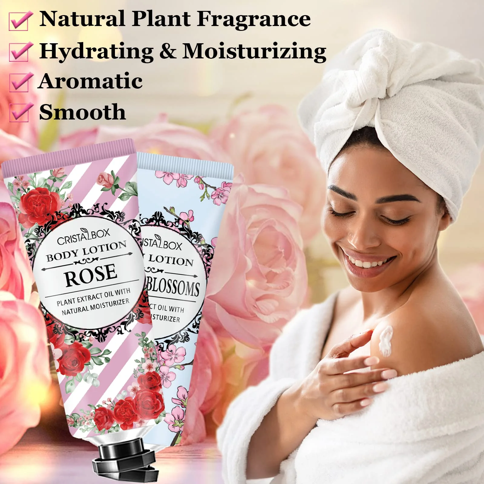 36 Pack Lotion for Dry Skin,Body Lotion for Women and Men,Easter Basket Stuffers,Appreciation Gifts,Natural Plant Scented Body Moisturizers,Travel Size Lotion Bulk,Moisturizing Lotion with Shea Butter - Image 4