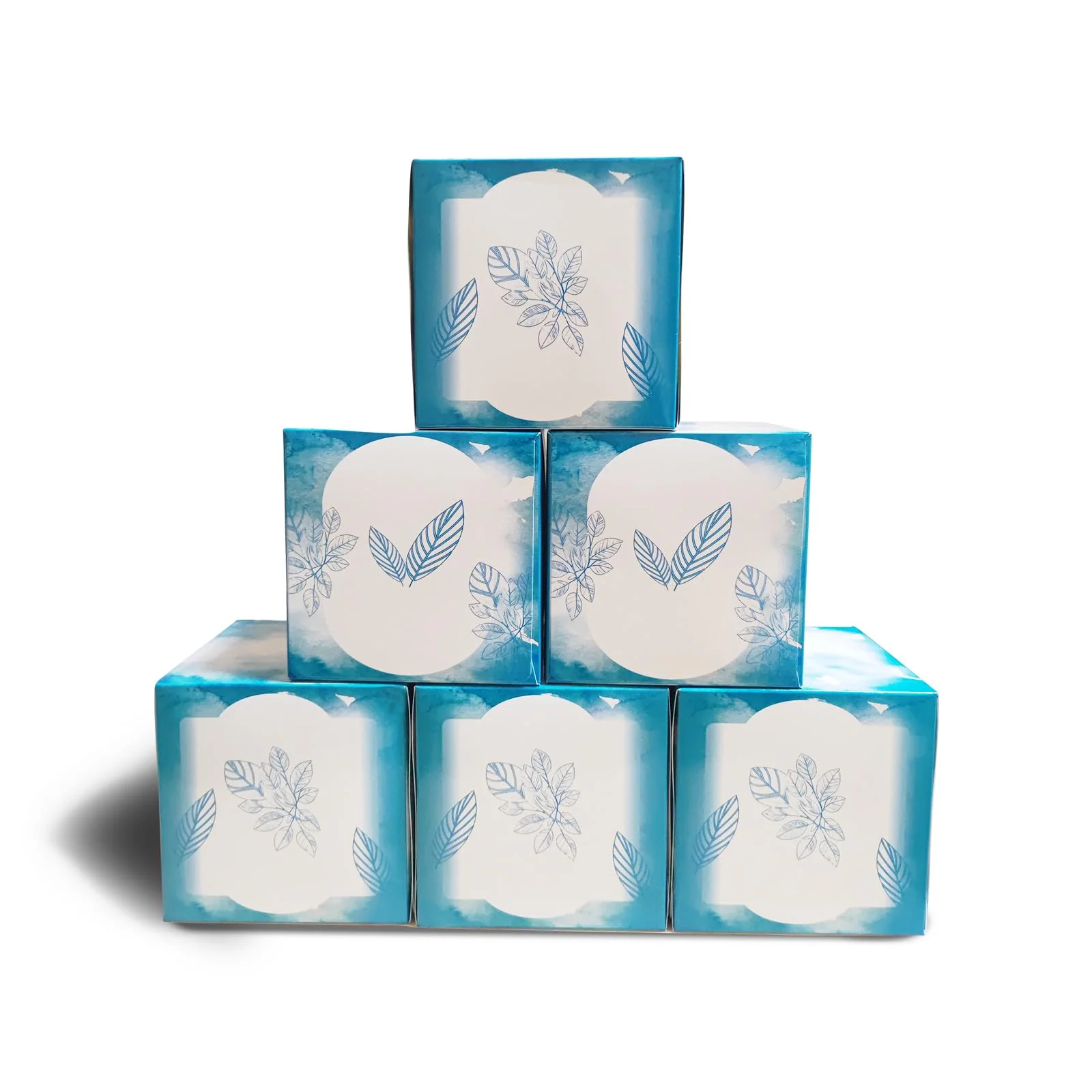3Ply 60 Tissues Per Cube Box Facial Tissue SPurePaper 6 Box 360 Tissues Total