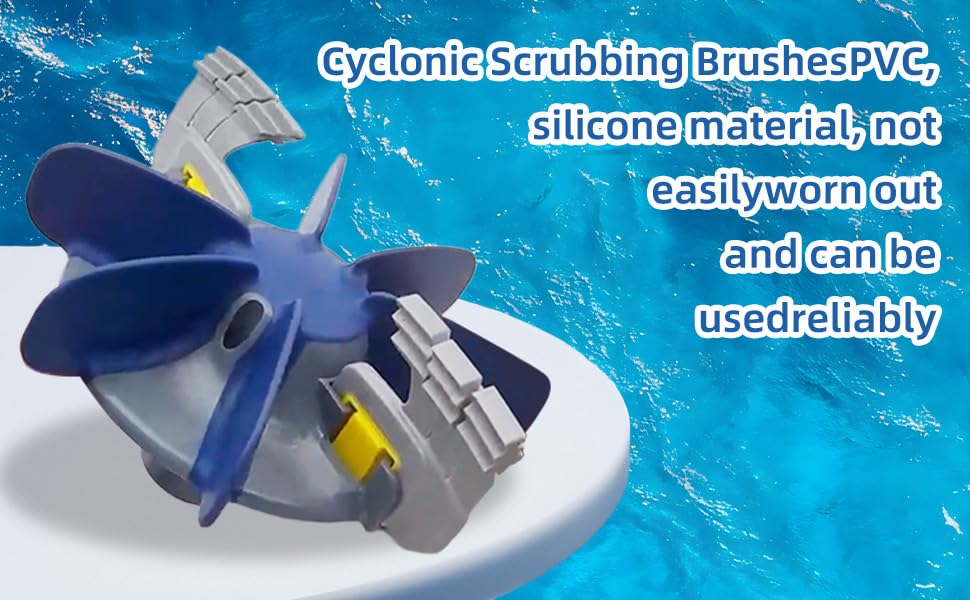 4-Pack Parts Srubbing Brushes R0714400 Compatible with Replace Dirty or Worn Brushes for Zodiac MX6, MX6 Elite, MX8, and MX8 Elite, Also Polaris MAXX, Atlas, and Atlas XT - Image 4
