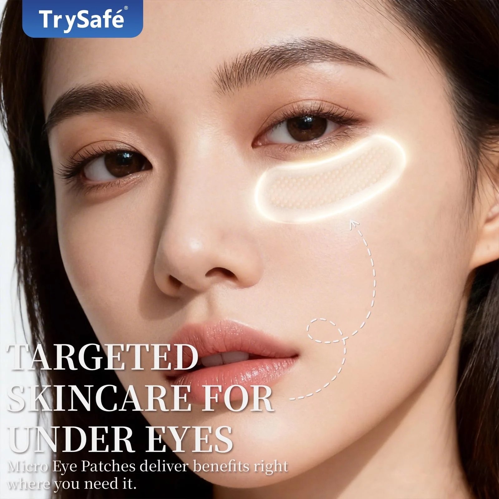 4 pairs PDRN & Calcium Micro Eye Patches, Under Eye Patches for Puffy eyes, Dark Circles & Wrinkle | Hyaluronic Acid, Kojic Acid, Collagen, Peptides, Vitamin C, Niacinamide - Korean Popular Eye Care - Image 9