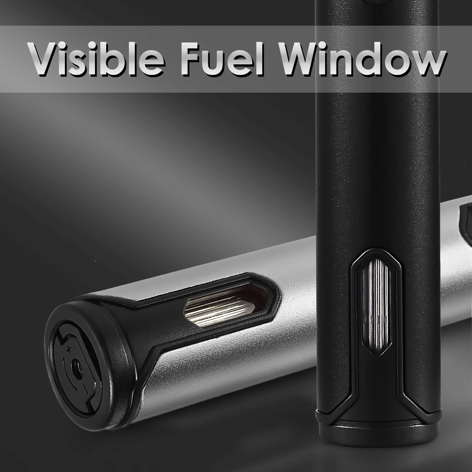 5 Pack Butane Torch Lighter, Urgrette 6-inch Refillable Pen Lighter Pencil Torch Lighter Adjustable Jet Flame Butane Lighter for Grill BBQ Candle Camping (Gas Not Included) - Image 3