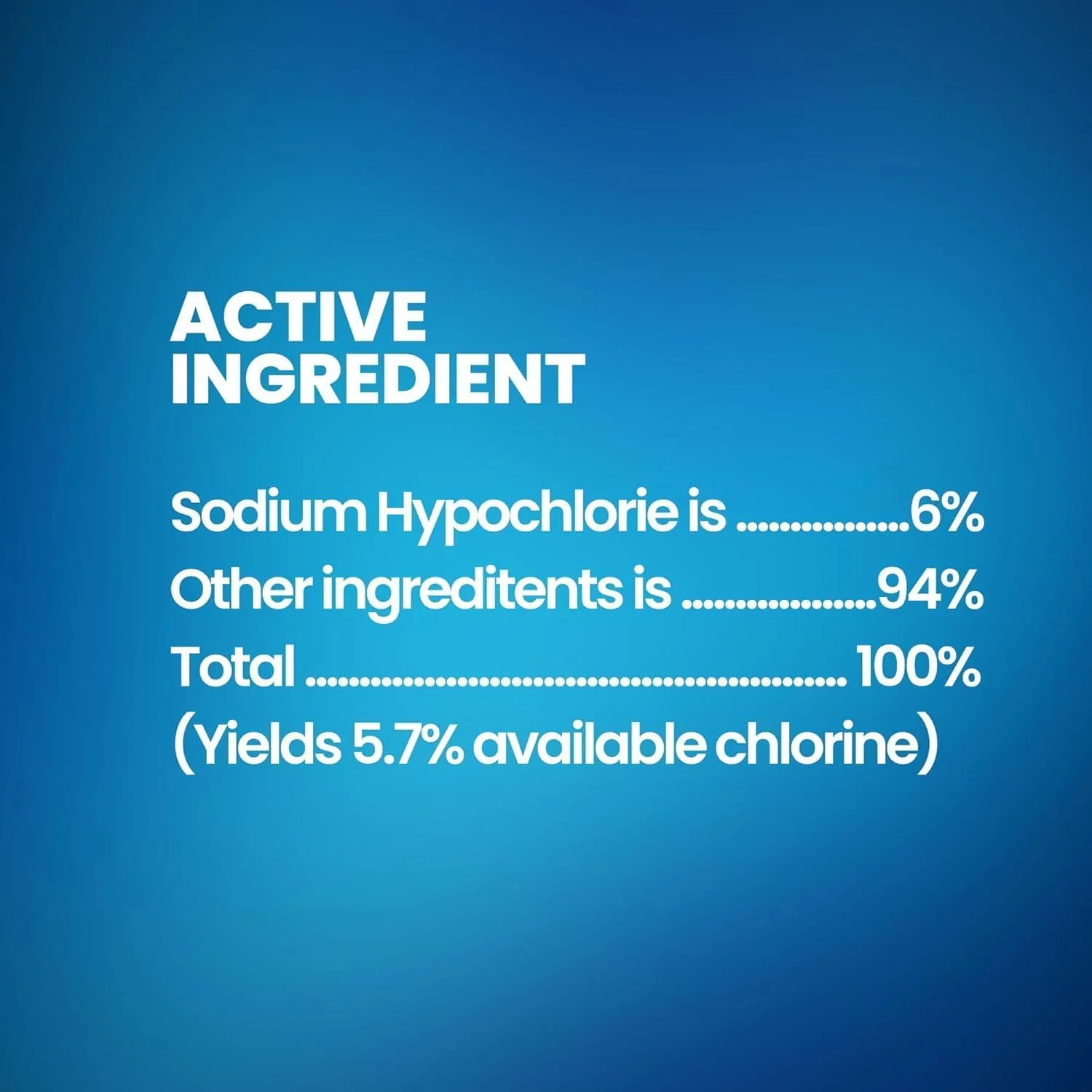 (6 Gallons) - Liquid Chlorine Bleach, for Laundry, Household and Commercial Cleaning, 1 Gallon Jugs - Image 5