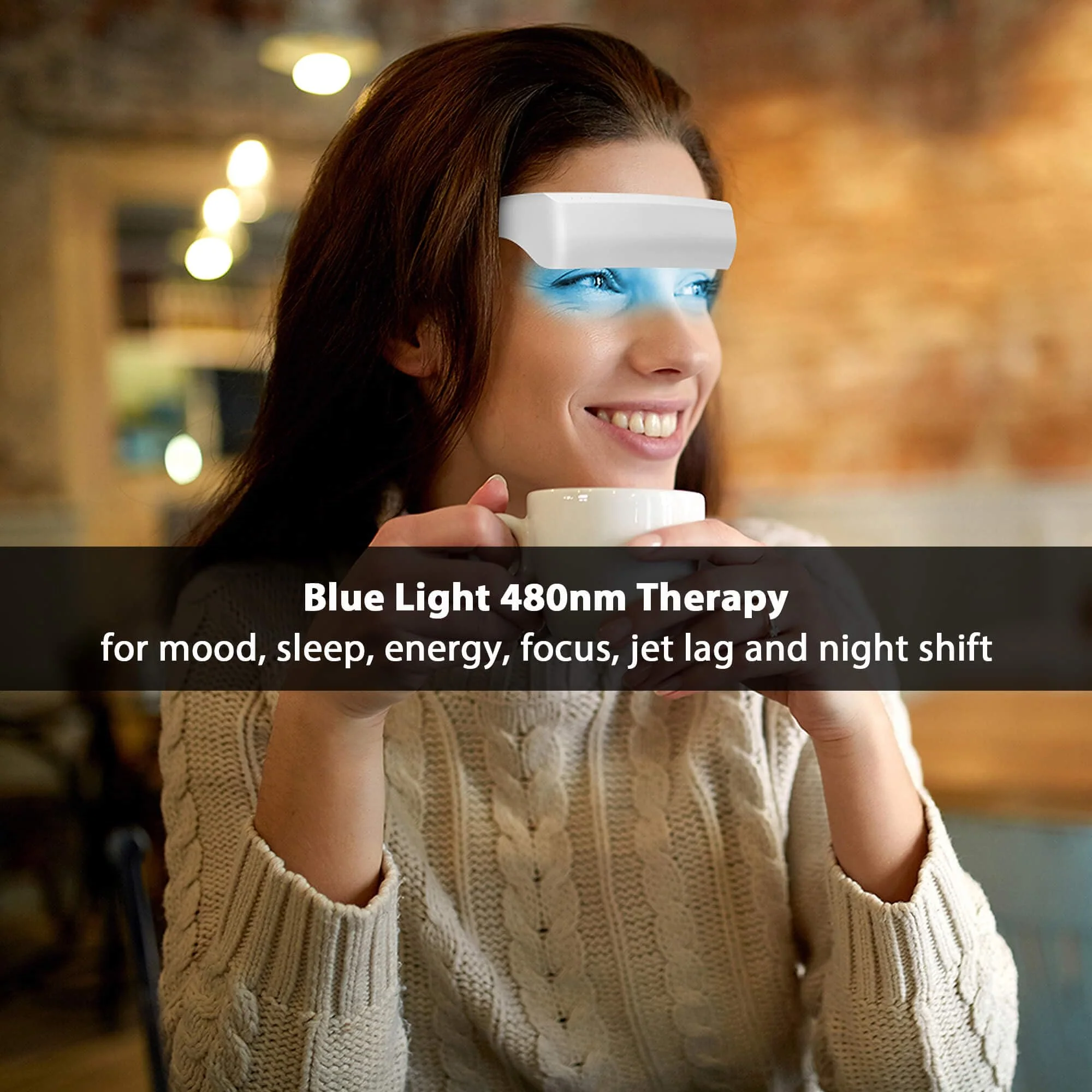 670nm Red Light Therapy Glasses for Eye Comfort & Visual Wellness – 2-in-1 Wearable Red & Blue Light Therapy Glasses, UV-Free, for Good Sleep, Energy & Focus - Image 7
