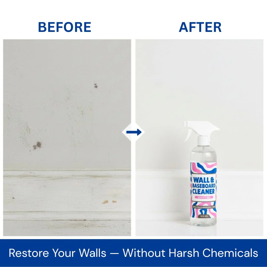 812 Wall Cleaner Spray – Safely Cleans Painted Walls, Baseboards, Kitchen Cabinets, Doors & More | Family & Pet Friendly | Made in America | 24oz. - Image 7
