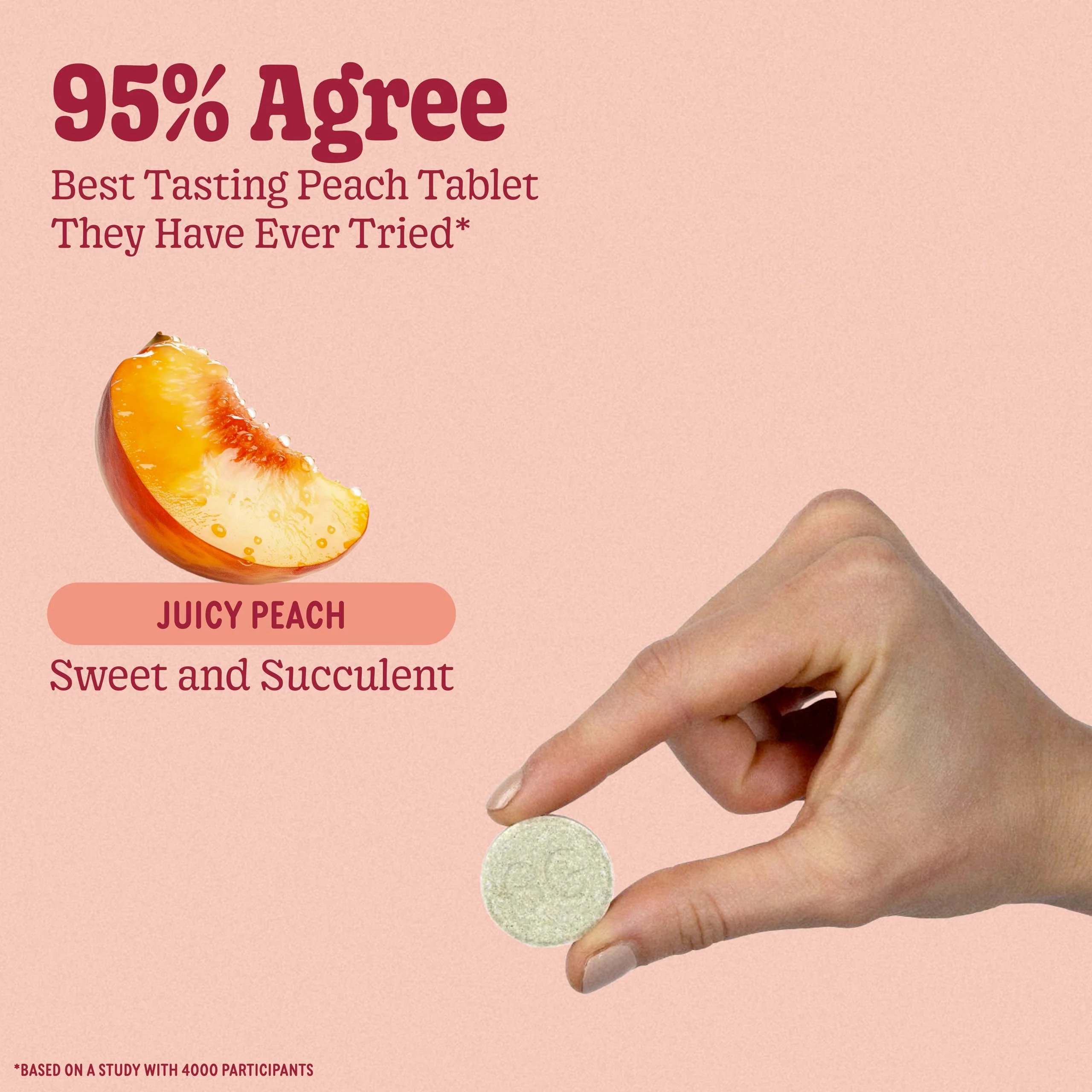 8Greens Supergreens Tablets | Super Greens Powder Superfood Tablet, Metabolism Immunity & Focus, Daily Greens Effervescent Tablets, Organic: Aloe Vera, Spirulina, Chlorella, Peach, 10 Servings - Image 7