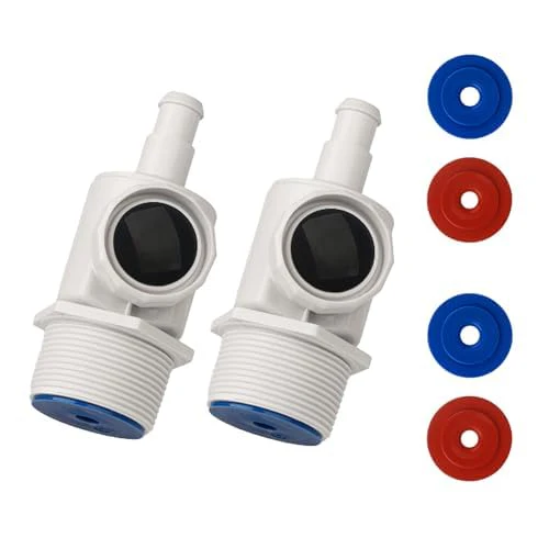 9-100-9001 Pool Cleaner UWF Connector Assembly Compatible with Polaris Zodiac 380, 280, 180, Universal Wall Fitting UWF Connector Assembly-2 Set - Image 2