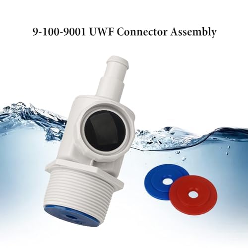 9-100-9001 Pool Cleaner UWF Connector Assembly Compatible with Polaris Zodiac 380, 280, 180, Universal Wall Fitting UWF Connector Assembly-2 Set - Image 4