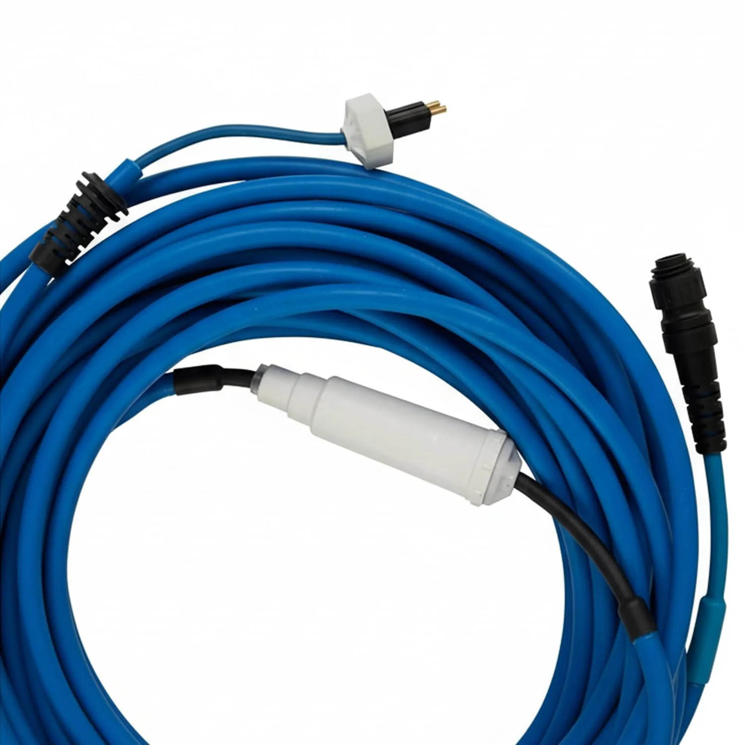 9995862-60ft Blue Cable Only Compatible with Dolphin Pool Robot Nautilus CC Plus [Non WiFi], M200, 9995862, Includes 2 Big Floats and Swivel for Tangle-Free Operation [2 Prongs] Updated Version - Image 5