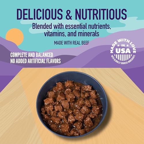 A Strong Heart Wet Dog Food, Cuts in Gravy with Beef - 13.2 oz Cans (Pack of 12), Made in The USA with Real Beef - Image 8