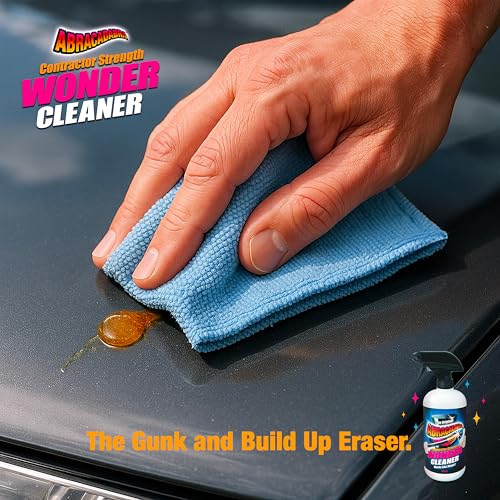 Abracadabra® Contractor Strength Wonder Cleaner - As Seen on TV - 16 fl oz - Gunk & Build up Remover - Removes Tar, Adhesives, Gum, Stickers, Sap, Oils & More on Most Surfaces - Better Stronger Faster - Image 2