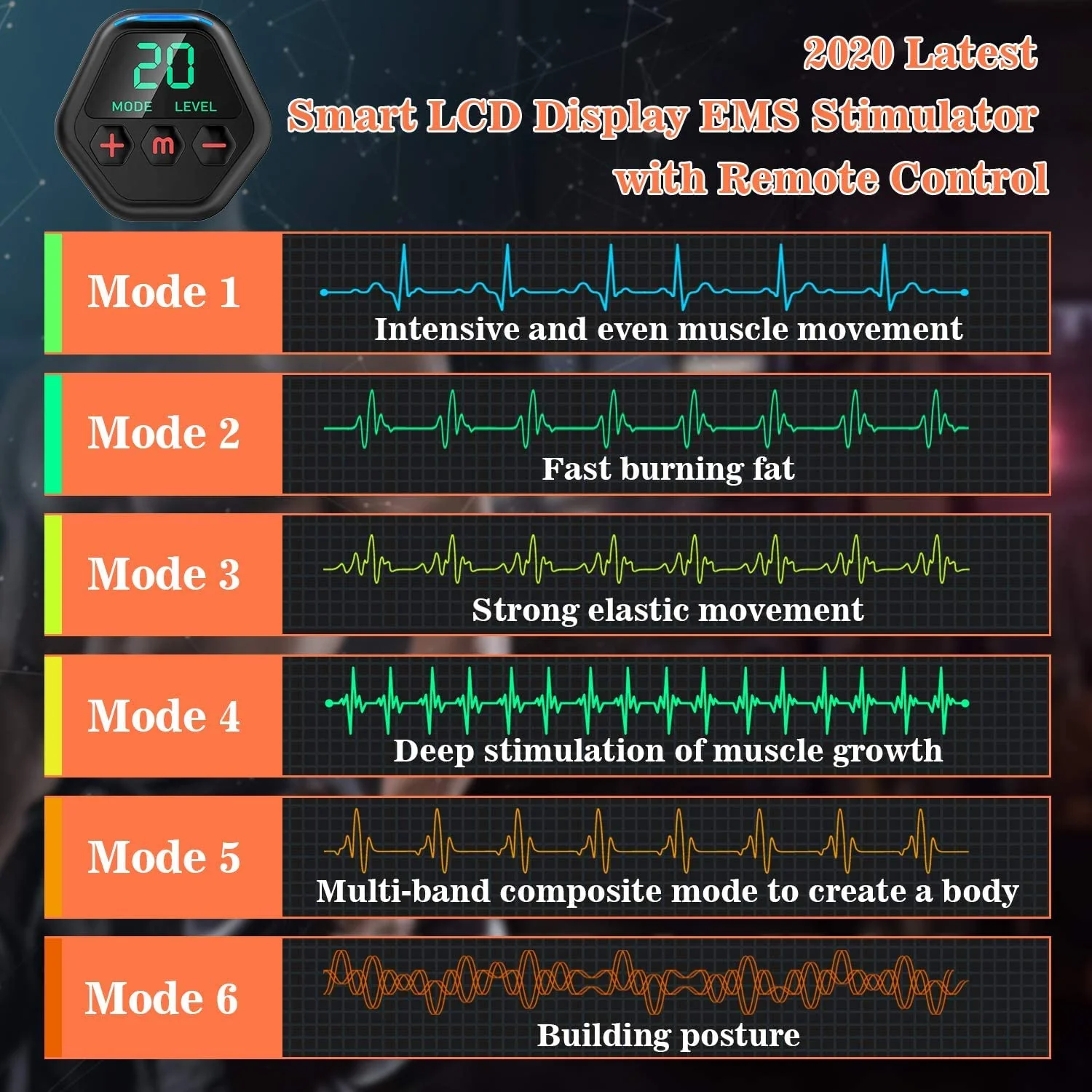Abs Stimulator Military Grade, Vital Flex Core Ab Stimulator Military Grade, MHD TENS - Ab Stimulator and for Easy Abs Muscle Stimulation and Muscle Activation, Ideal Home Gym Device,Unisex - Image 6