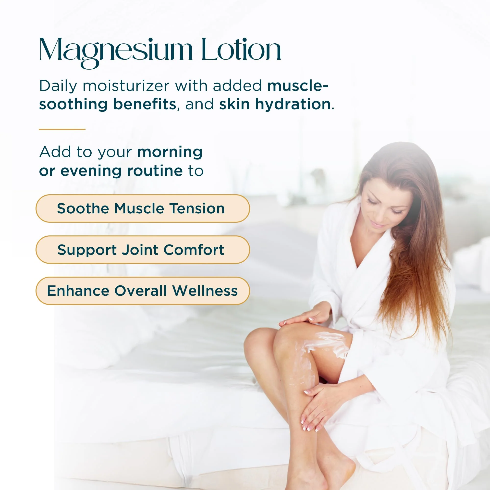 Abundant Natural Health MAG I.C. Magnesium Lotion Infused with Cucumber, Soothes and Relaxes Muscles, Effective and Quick Absorption, Fragrance-Free, 90mL - Image 2
