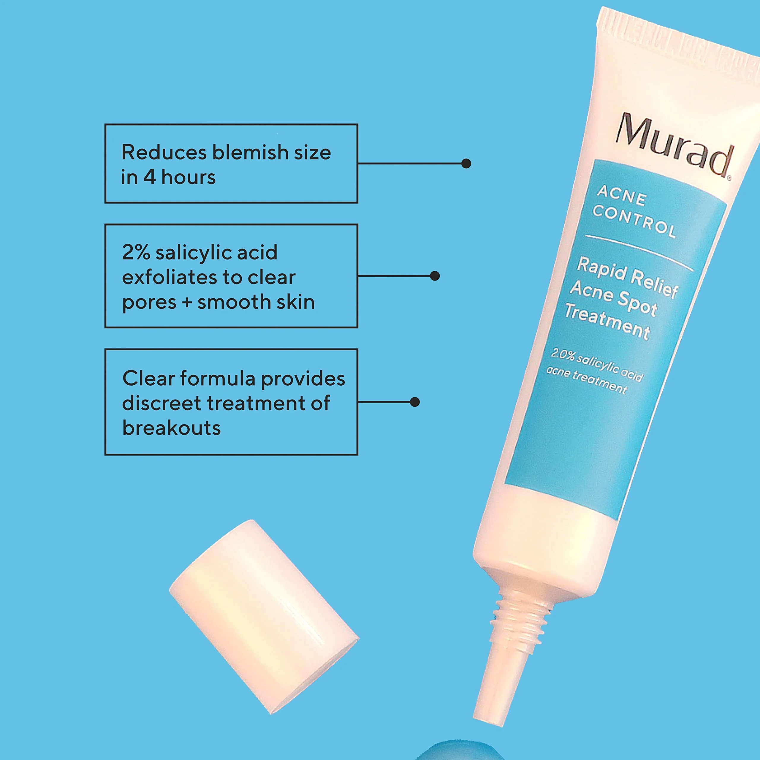 Acne Treatment Trial Kit – Salicylic Acid & Mandelic Acid for Clear Skin – Oil Control, Spot Treatment & Cleanser – Travel Size Skincare for Acne-Prone Skin (3-Piece Clear Skin Kit) - Image 6