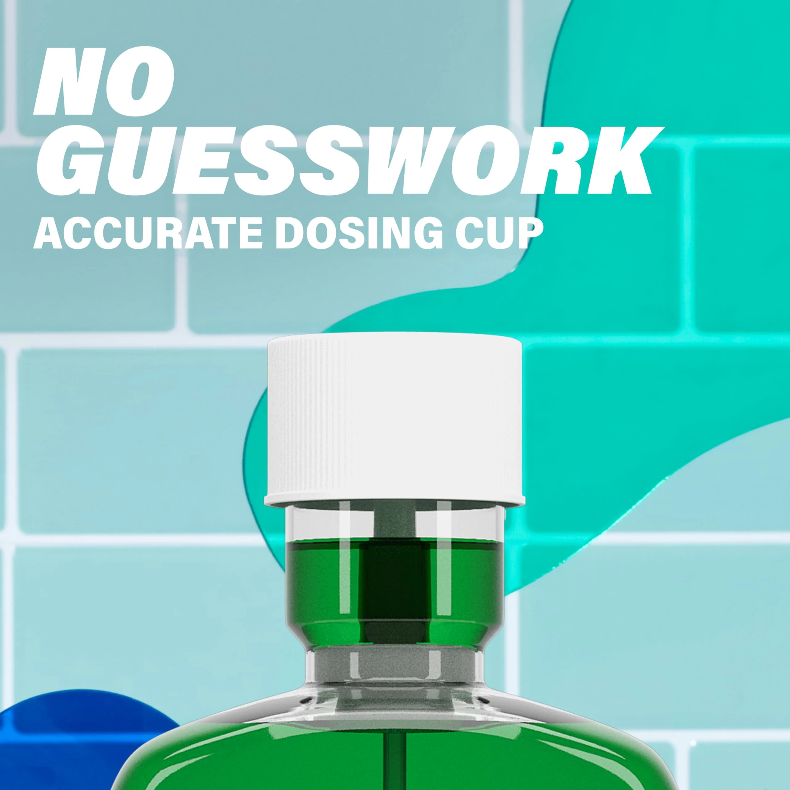 ACT Anticavity Zero Alcohol Fluoride Mouthwash 18 fl. oz., With Accurate Dosing Cup, Mint - Image 7