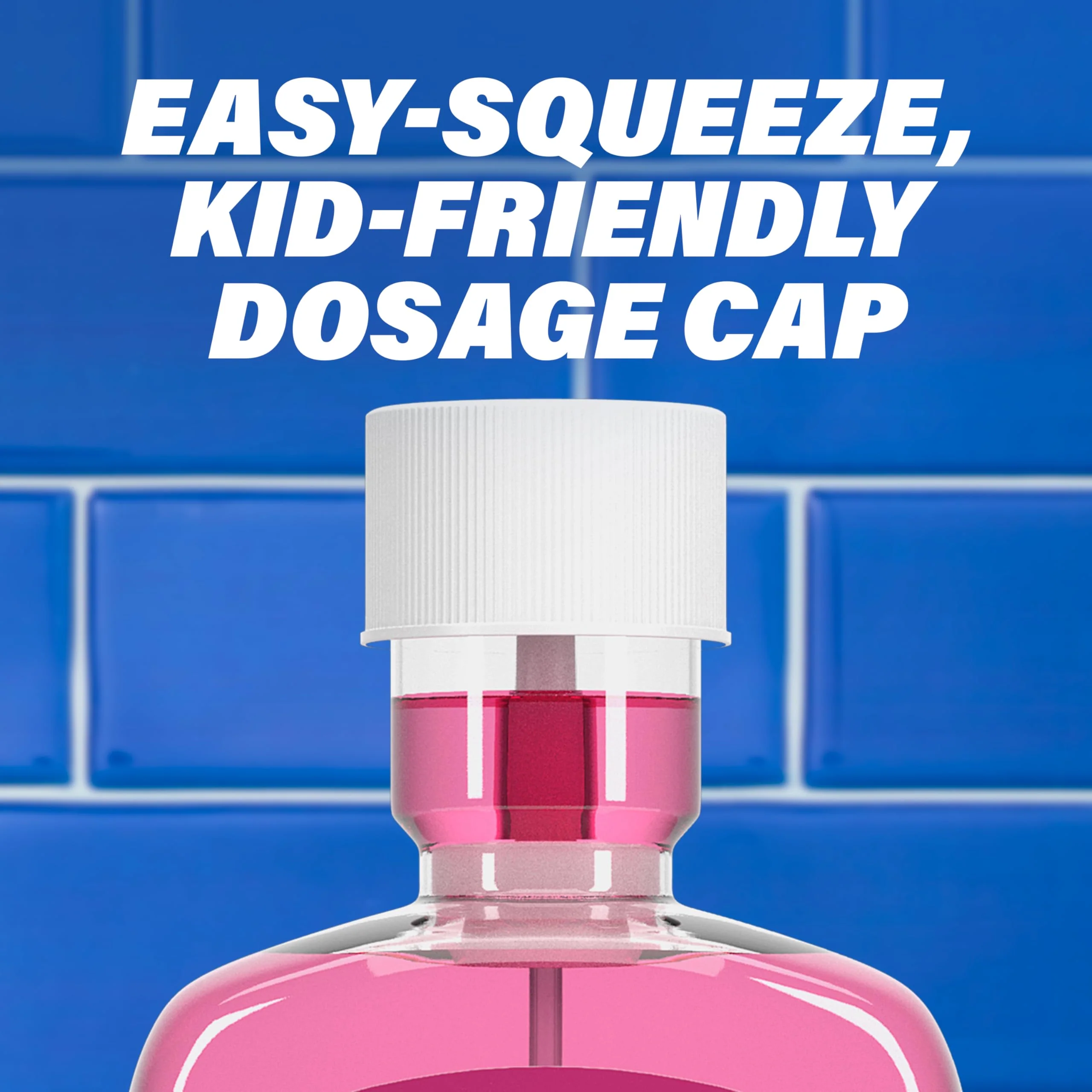 ACT Kids Anticavity Fluoride Mouthwash, Sugar & Alcohol Free Mouth Rinse Strengthens Teeth, Bubble Gum Blowout, 16.9 fl. oz. - Image 7
