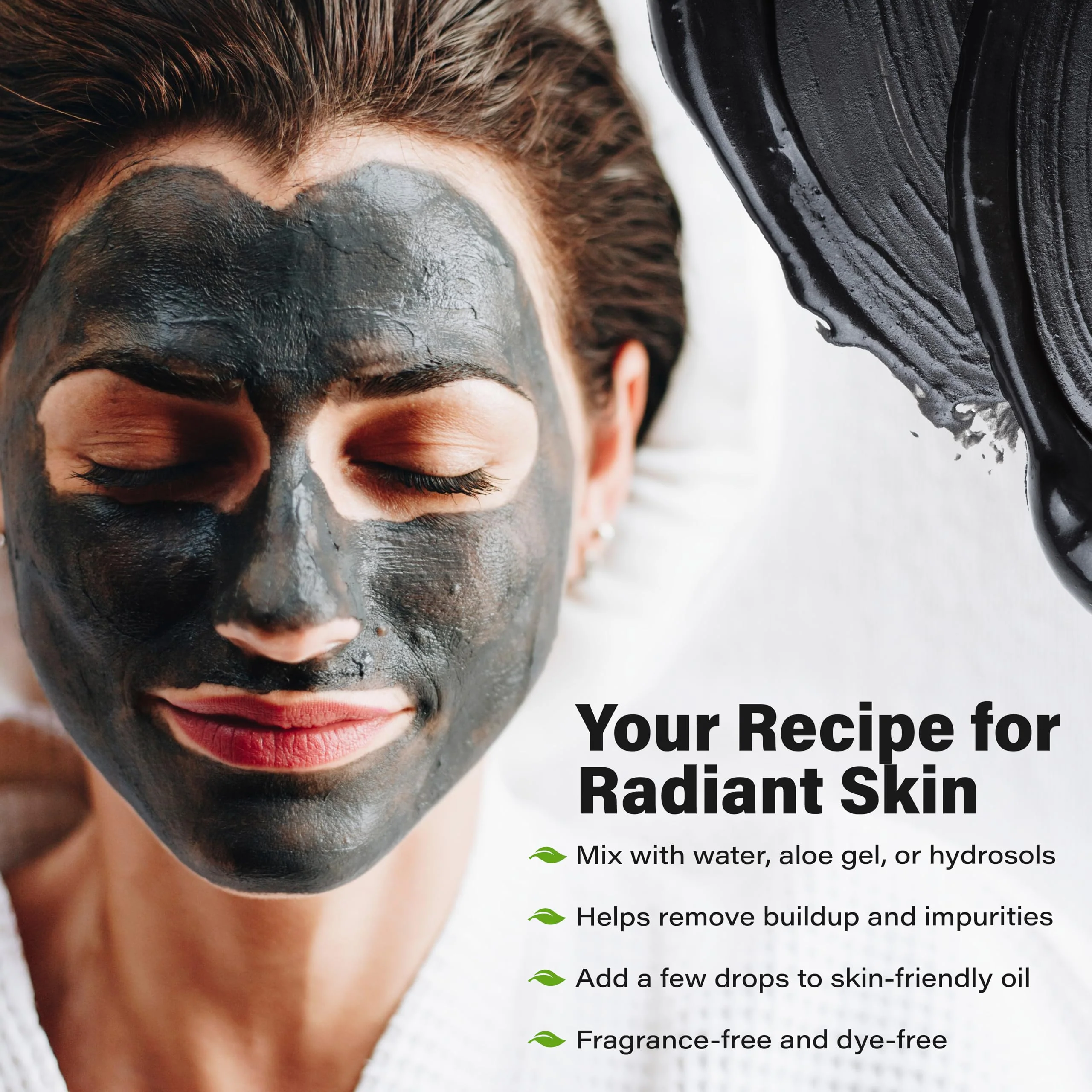 Activated Charcoal Powder Bulk - 1.75 lbs. Jar, Coconut - Food Grade Kosher Non-GMO - Teeth Whitening, Facial Mask and Soap Making. Promotes Natural Detoxification and Helps Digestion - Image 5